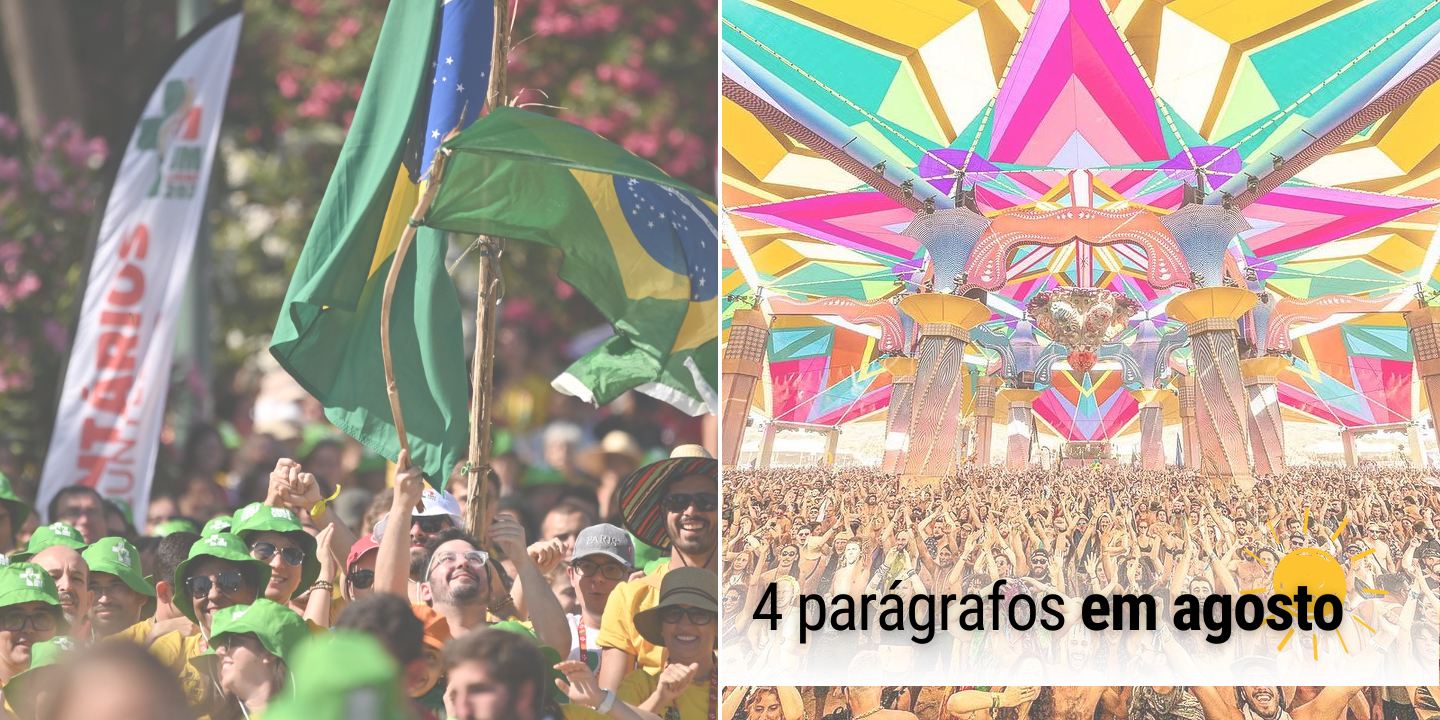 A Jornada Mundial da Juventude é o Boom dos católicos (e vice-versa)