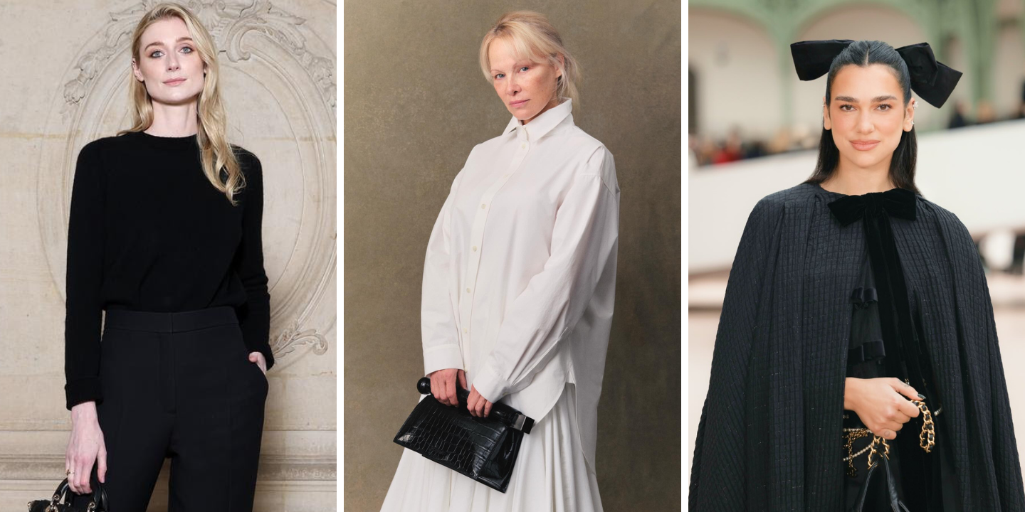 De Pamela Anderson a Dua Lipa. Veja os looks mais deslumbrantes dos famosos na Semana de Moda de Paris