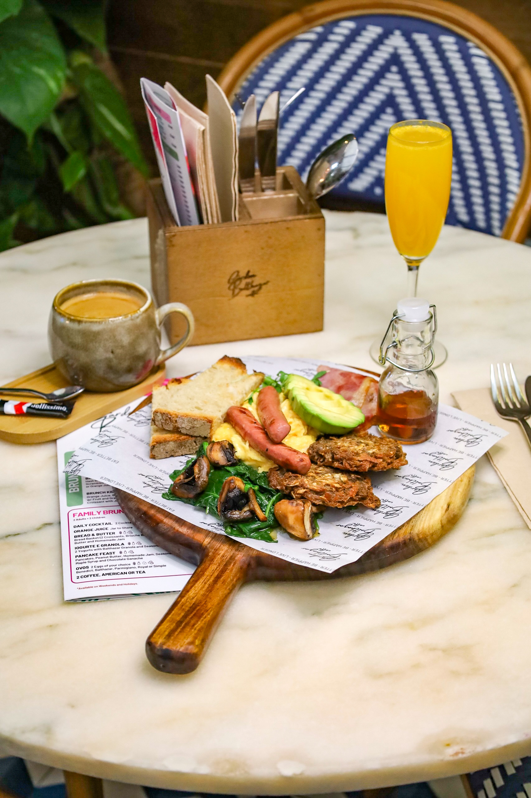 Do smoothie de cookies ao brunch empire. O Garden Balthazar Caffe tem (deliciosas) novidades