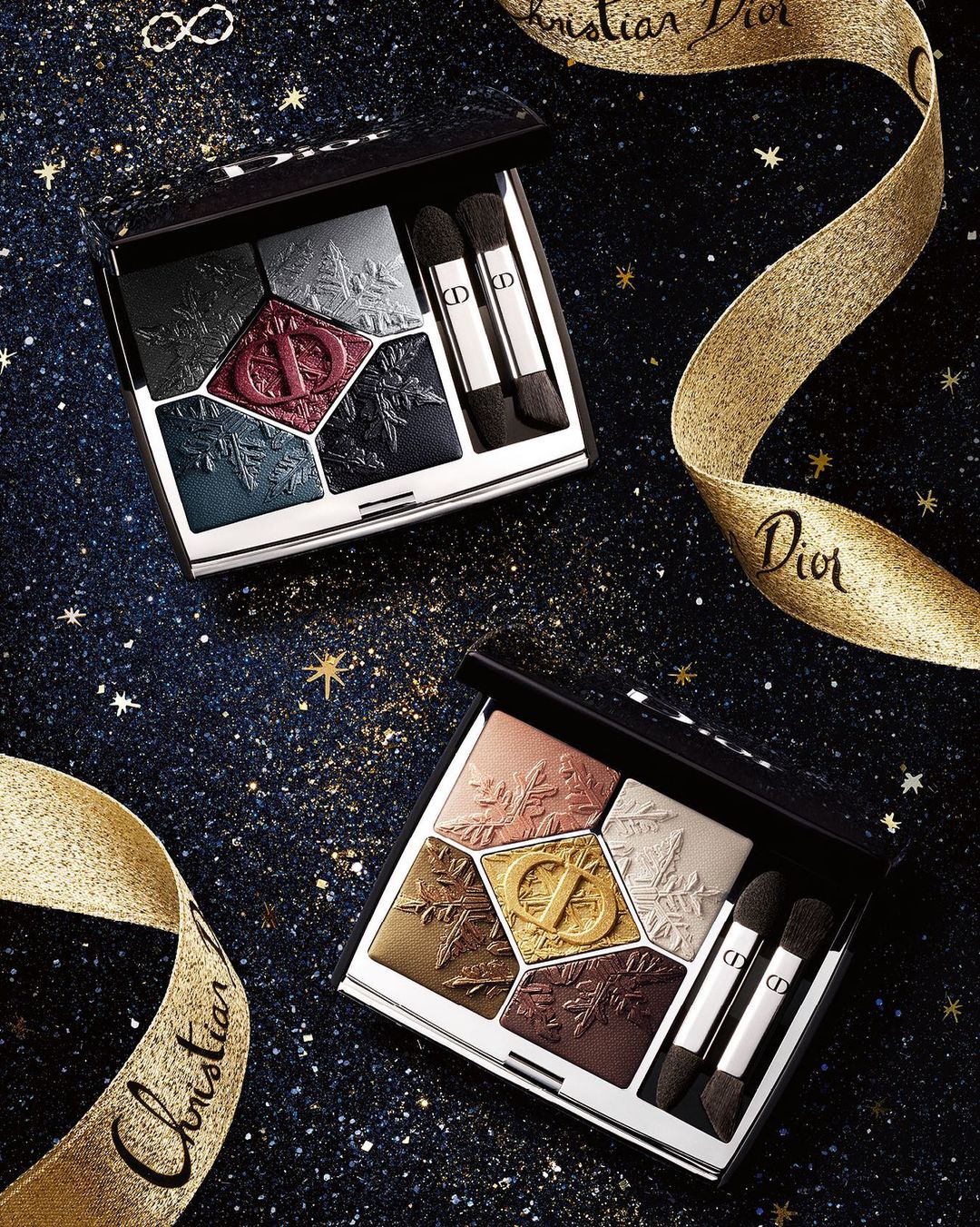 Sombras com flocos de neve e escovas com glitter? Estas edições especiais são irresistíveis