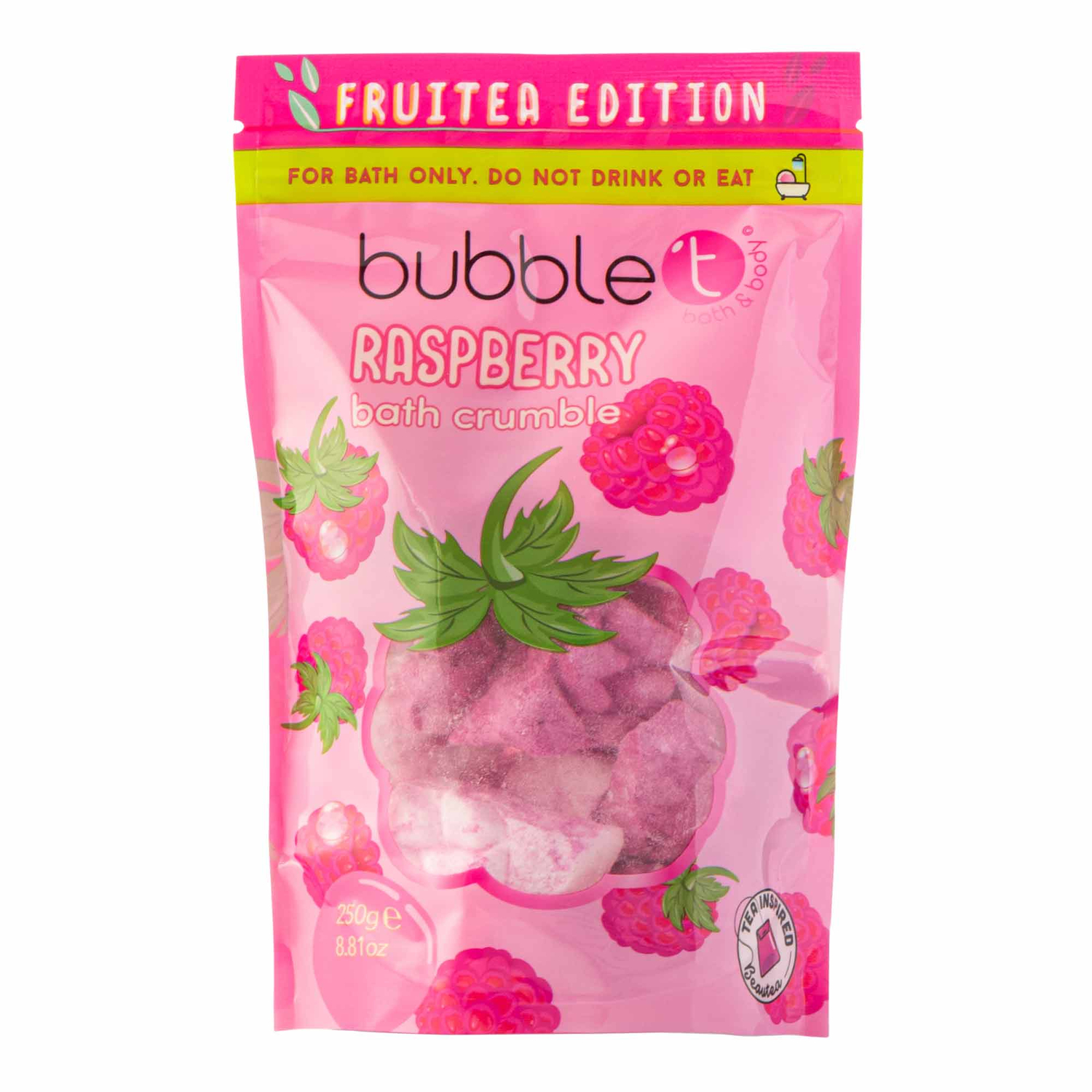 Bubble T, Bomba de Banho Crumble de Framboesa Revigorante