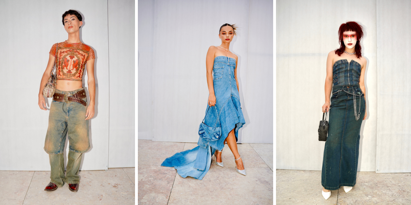 ModaLisboa. 15 looks que mostram como a ganga continua a ser tendência entre os fãs de moda