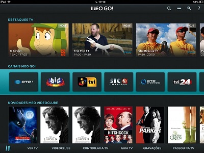 Meo Go! escolhido entre as melhores aplicações de entretenimento