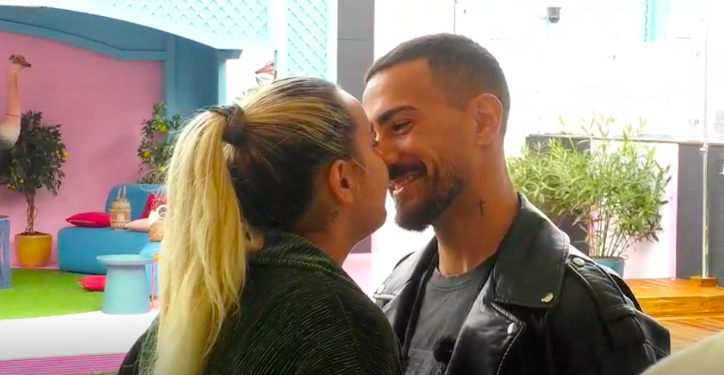 Flávia rouba beijo a Ruben no “Secret Story”. “Ele não consegue estar perto de mim”