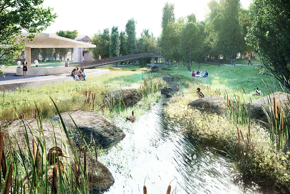 Como vai ser o novo parque urbano na Praça de Espanha (que estará pronto este domingo)