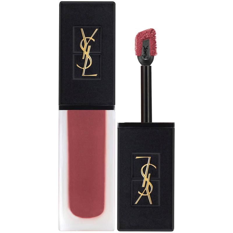 Yves Saint Laurent, Batom Líquido Tatouage Couture Velvet Cream, Cor 210 Nude Seduction