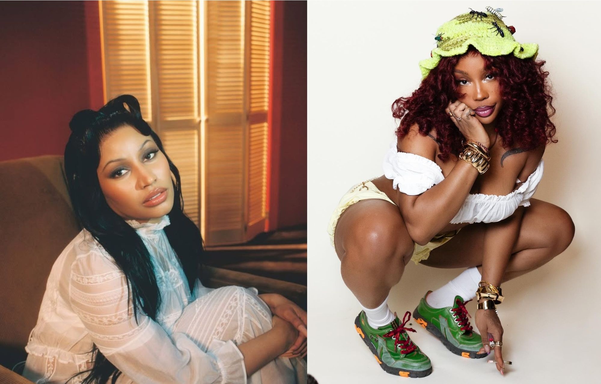 Nicki Minaj e SZA em guerra no X. Troca de mensagens incendiou as redes sociais. Saiba tudo