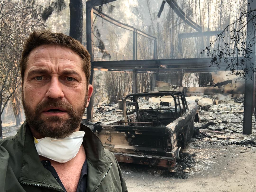 Incêndios Califórnia. Miley Cyrus e Gerard Butler entre os famosos afetados