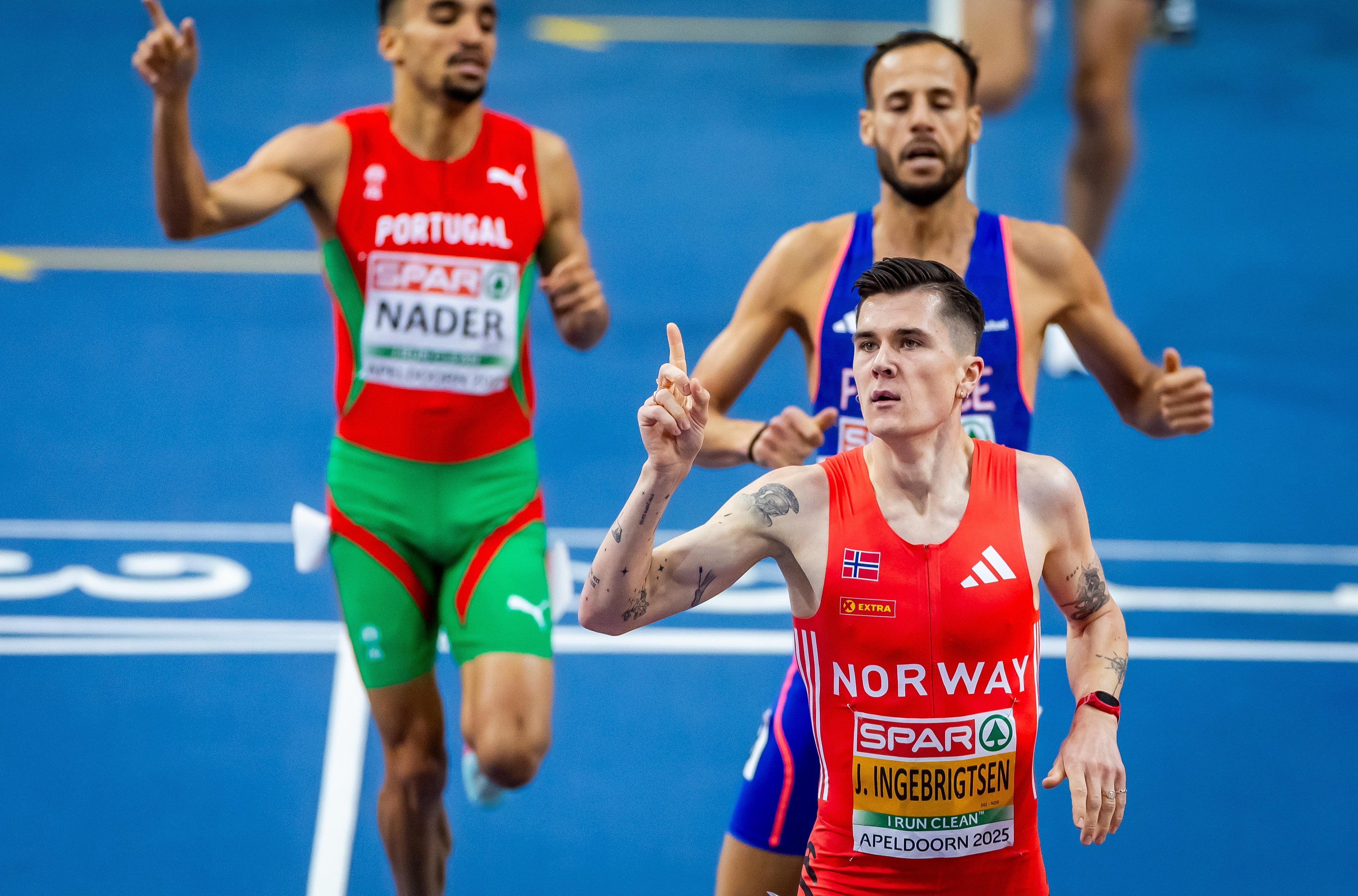 Isaac Nader conquista medalha de bronze nos 1500 metros