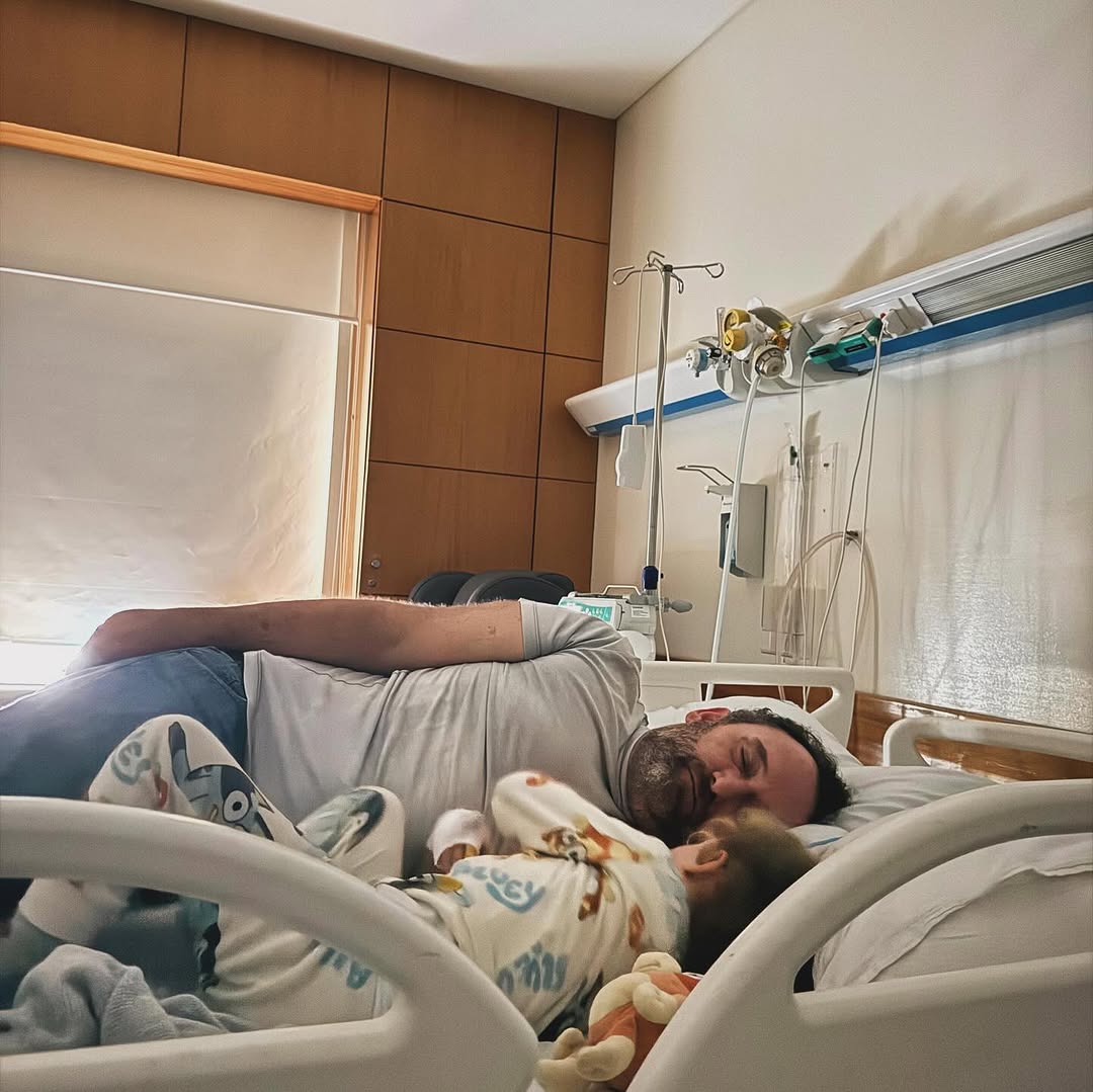 Eduardo Madeira sofre pela filha. “Nos últimos dias passei o pior dos pesadelos”