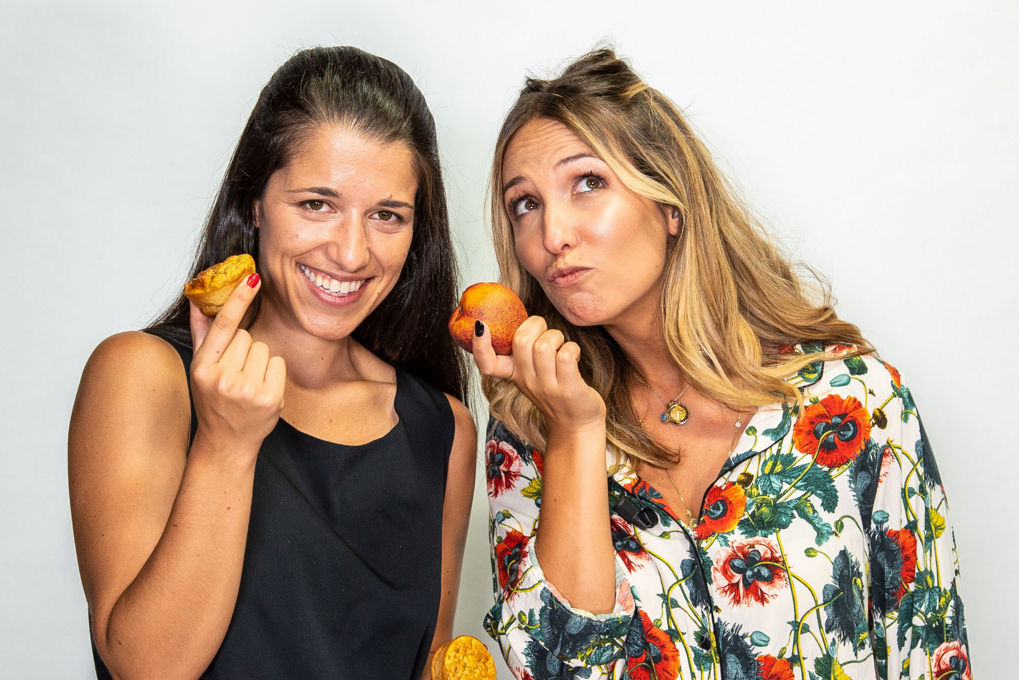 Receitas de snacks saudáveis: muffins de pêssego