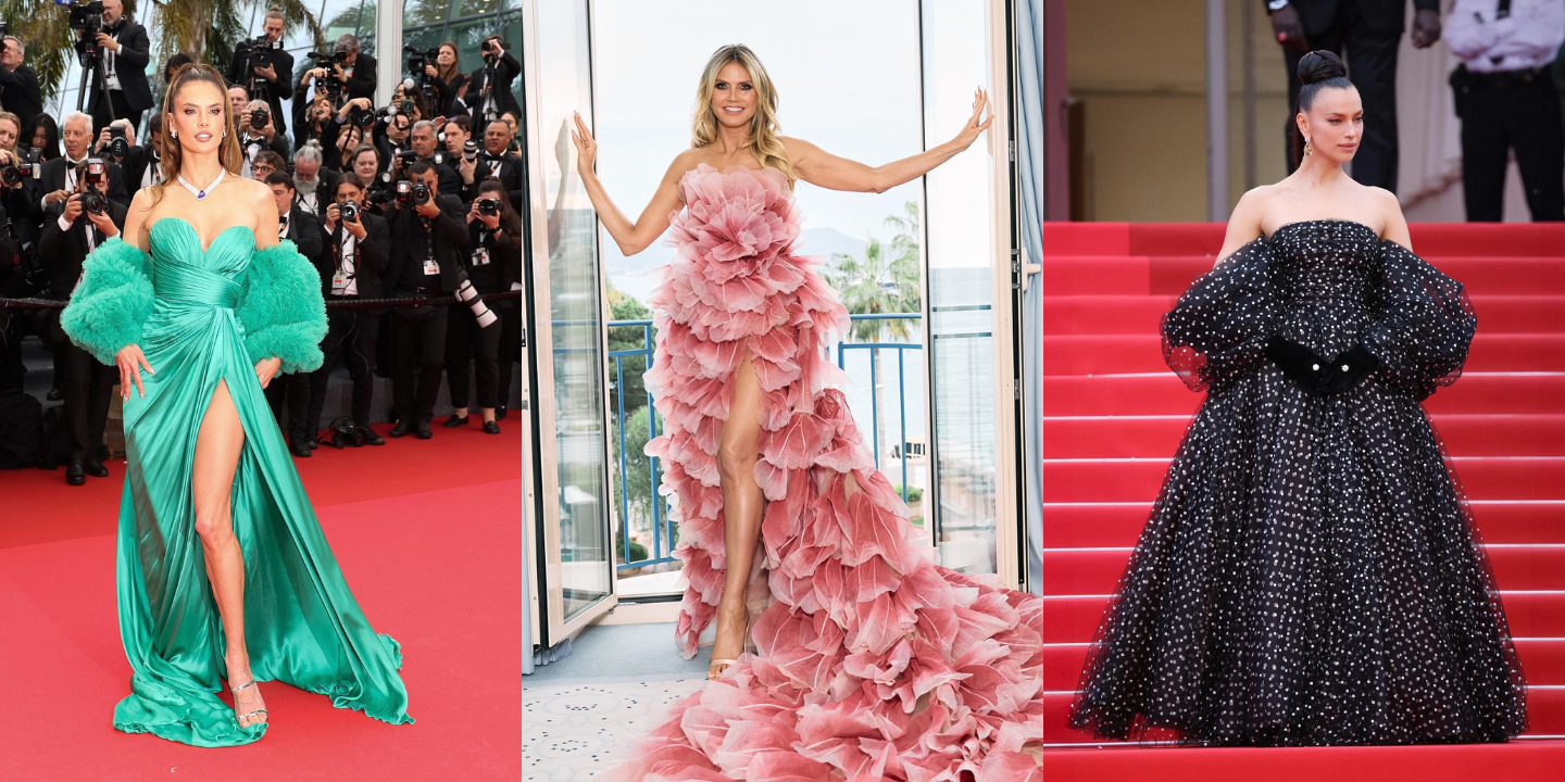 De Heidi Klum a Irina Shayk. Estamos rendidos a estes 14 looks deslumbrantes do Festival de Cannes