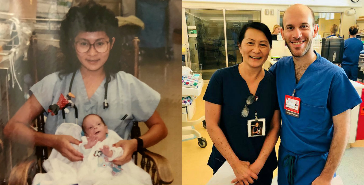 Enfermeira descobre que o seu novo colega foi o bebé prematuro de quem cuidou há 28 anos