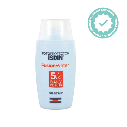ISDIN, Fotoprotector Fusionwater SPF 50 para Pele Oleosa a Mista