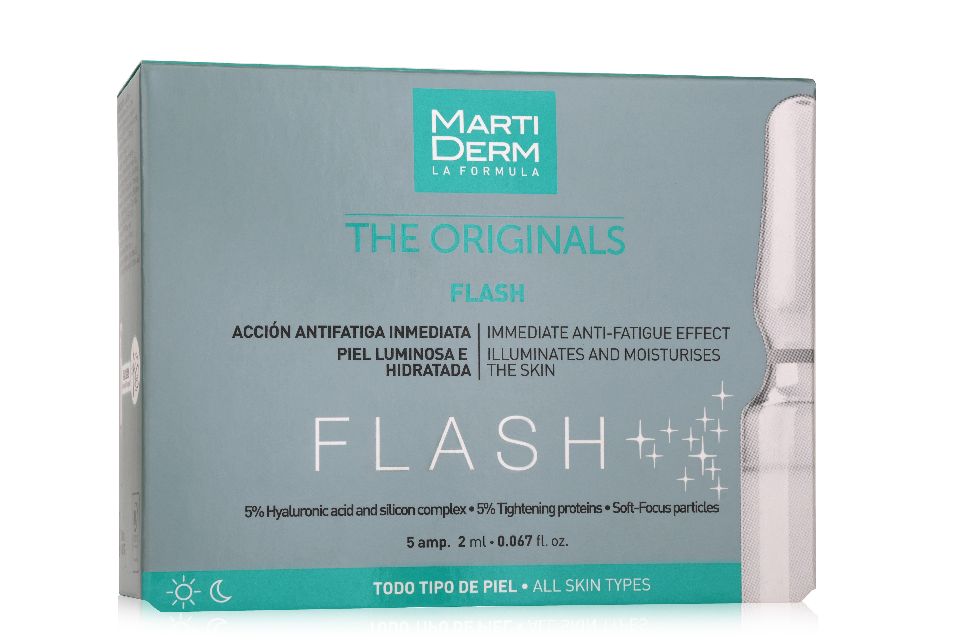 Martiderm, Flash Ampolas de Rosto Efeito Beleza Instantânea