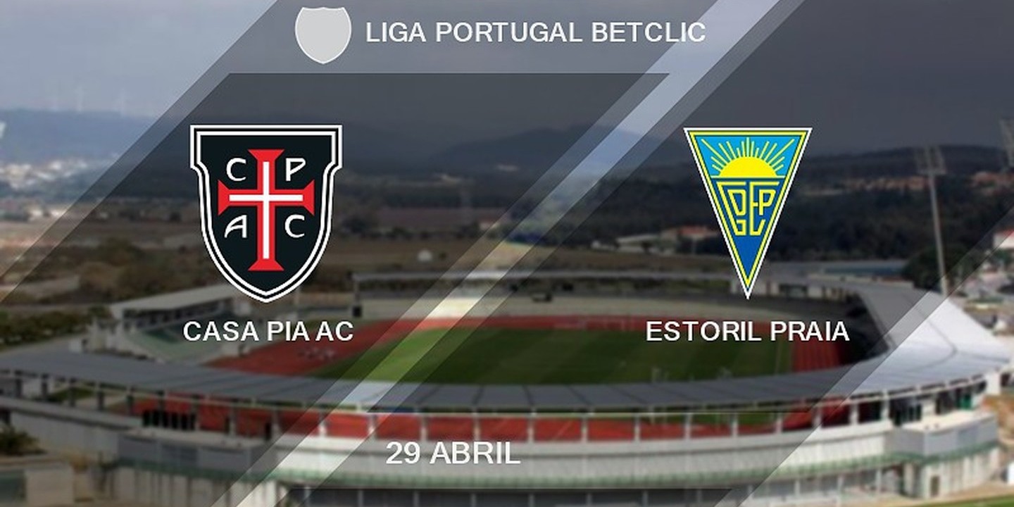 Primeira Liga AO VIVO: Siga o Casa Pia vs Estoril EM DIRETO