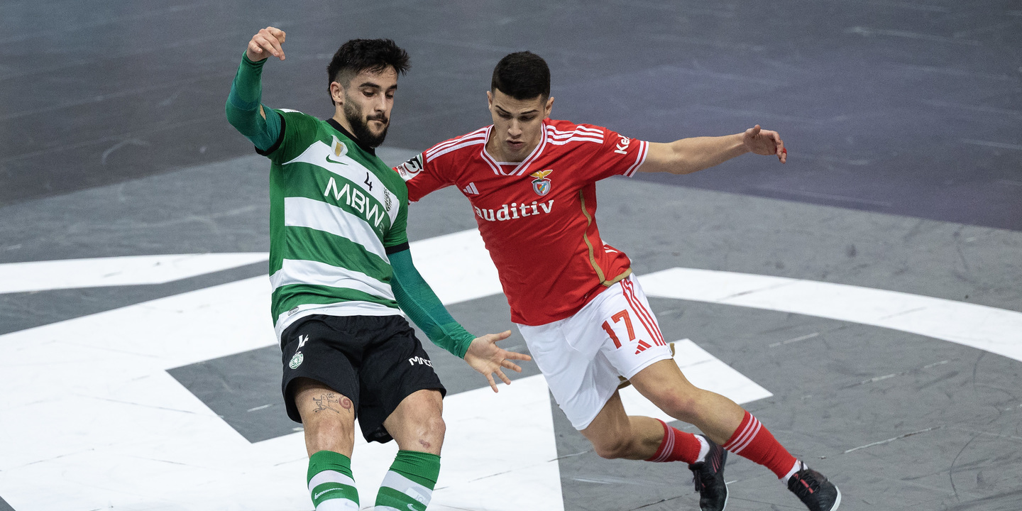 Sporting-Benfica das 'meias' da Taça da Liga de futsal a decidir nos "detalhes"