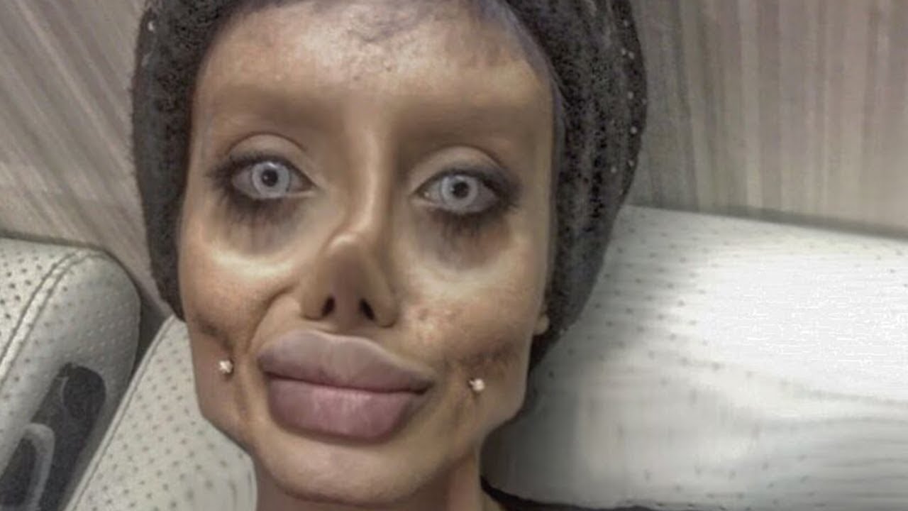 Fez tudo para ficar igual a Angelina Jolie. Agora foi presa por blasfémia