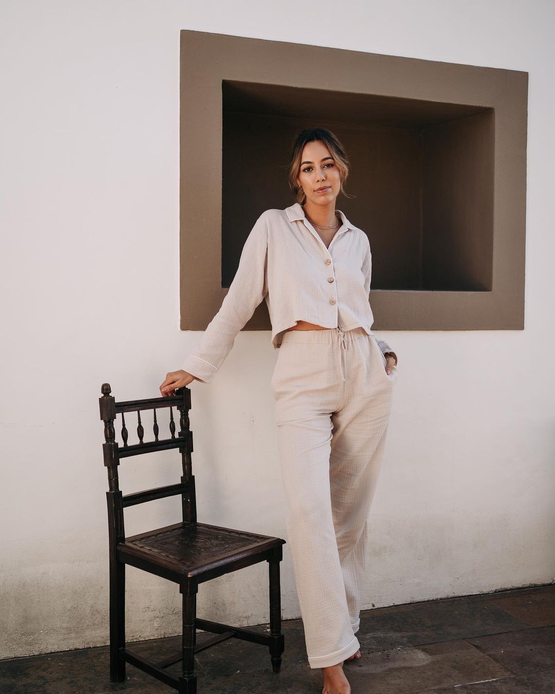 Bárbara Corby lança coleção de pijamas feitos em Portugal. Despache-se, antes que esgote