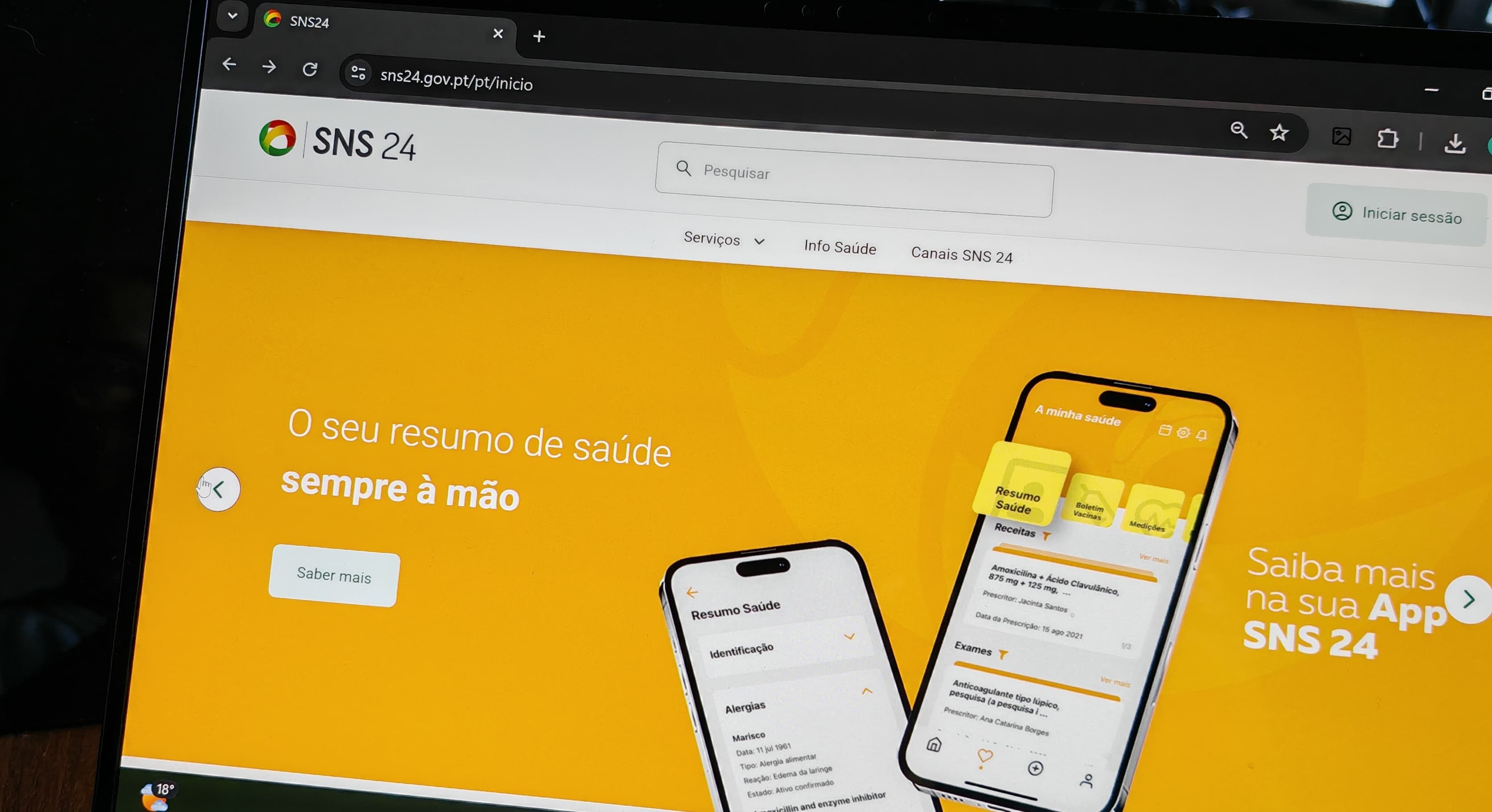 SNS 24 apresenta hoje nova app e portal. Investimento na renovação ultrapassa 1,5 milhões de euros