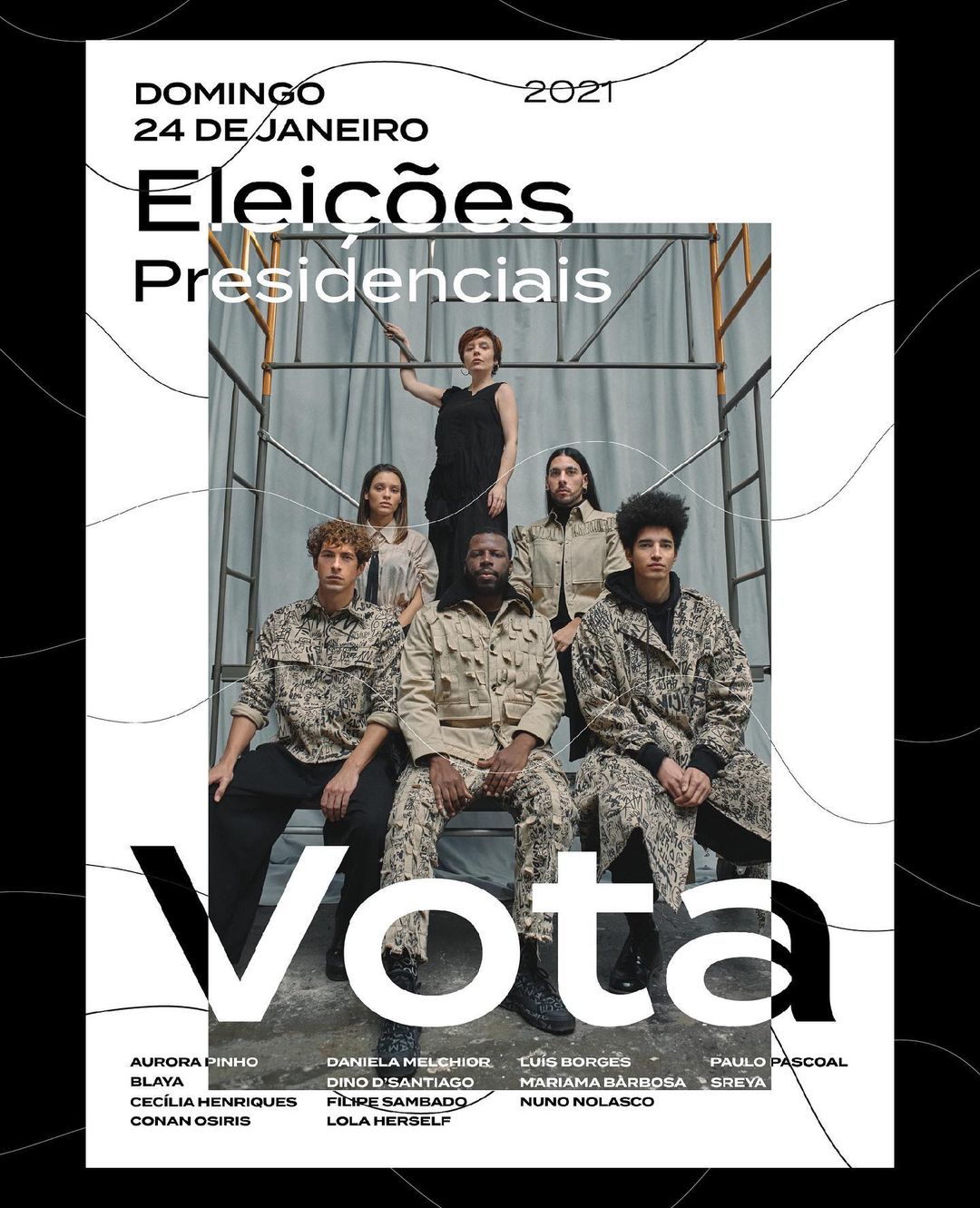 De Daniela Melchior a Conan Osíris, celebridades apelam ao voto nas presidenciais