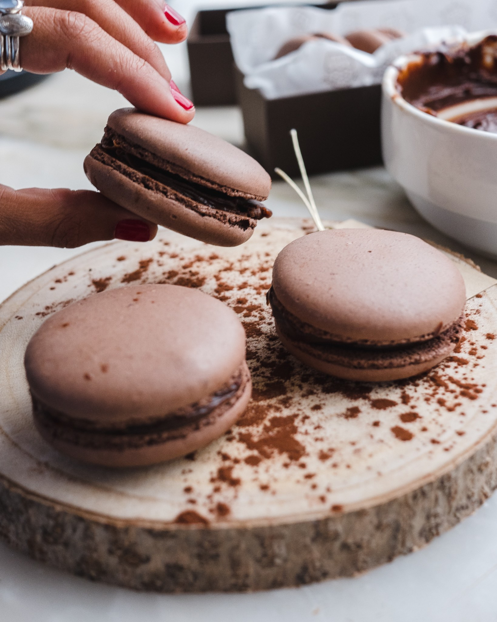 Macarrons de brigadeiro chegam à Brigadeirando