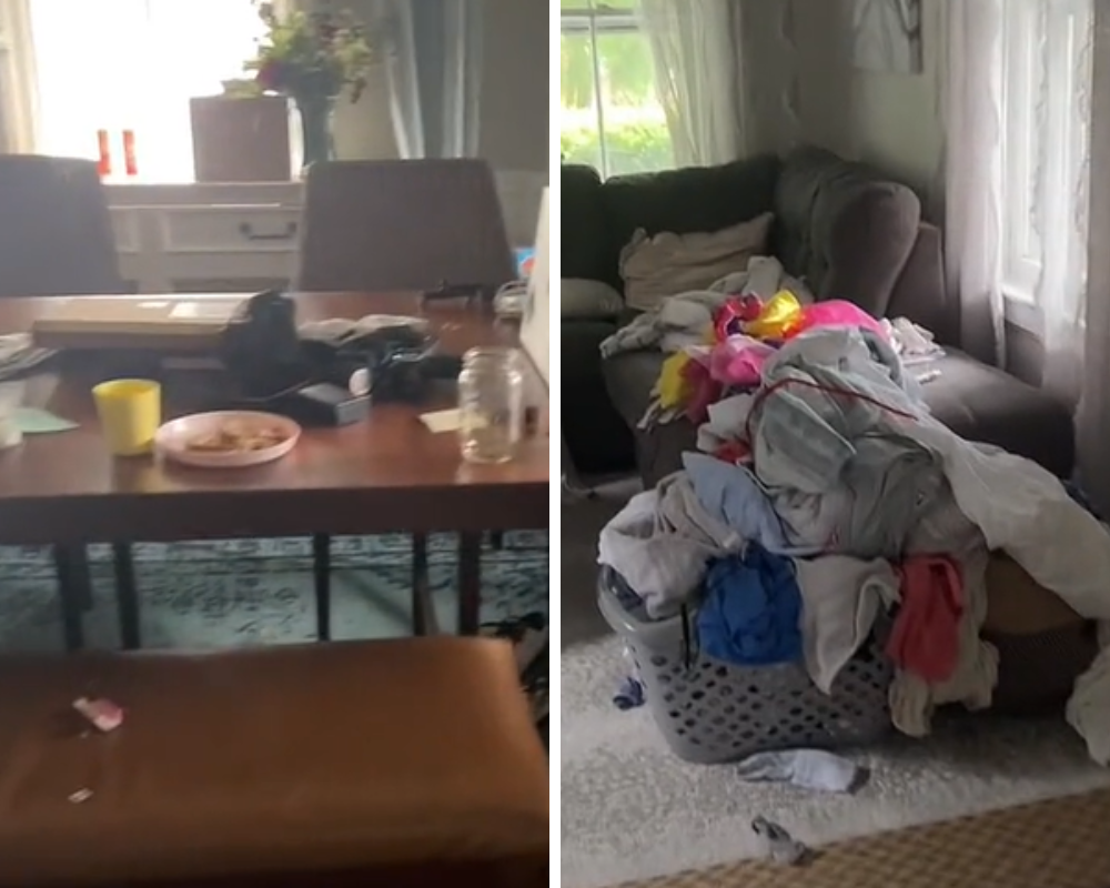 Marido disse-lhe que ela não fazia nada em casa. Ela parou de fazer tarefas domésticas — veja como ficou a casa