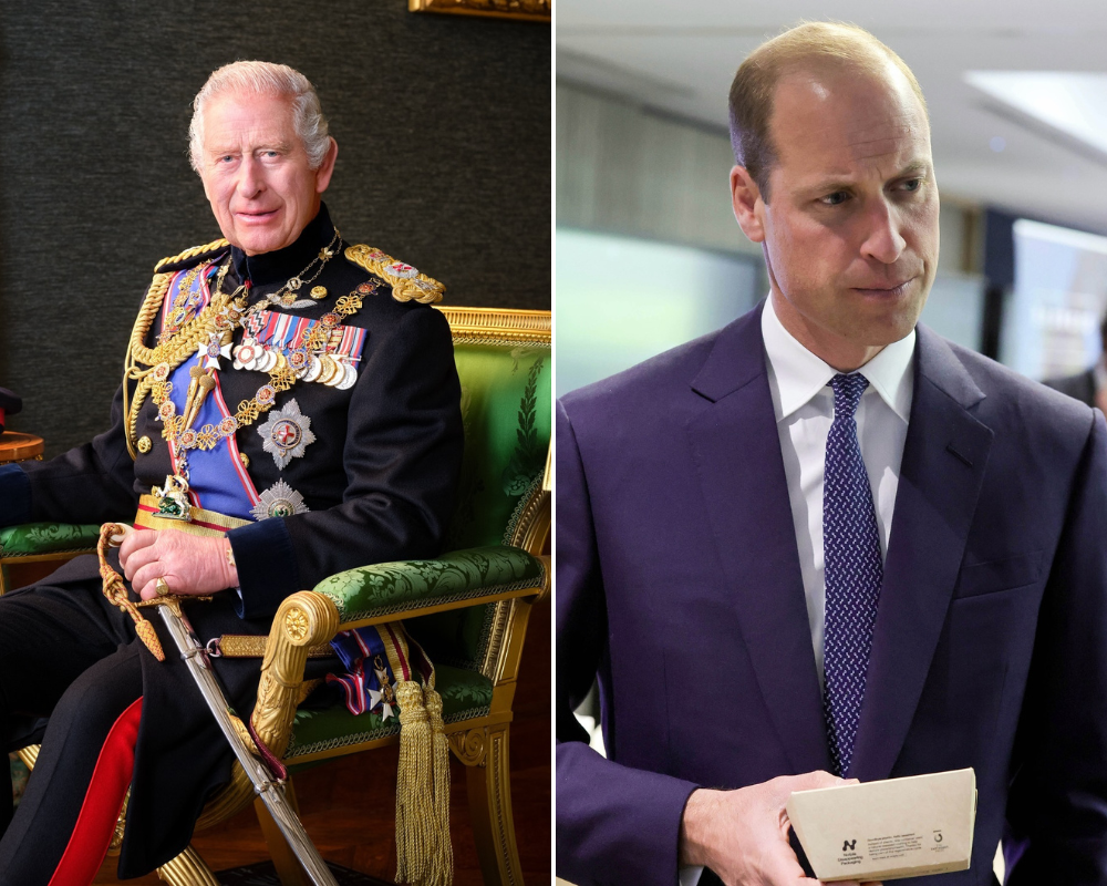 Rei Carlos III e príncipe William desentenderam-se no início do ano. Descubra o motivo