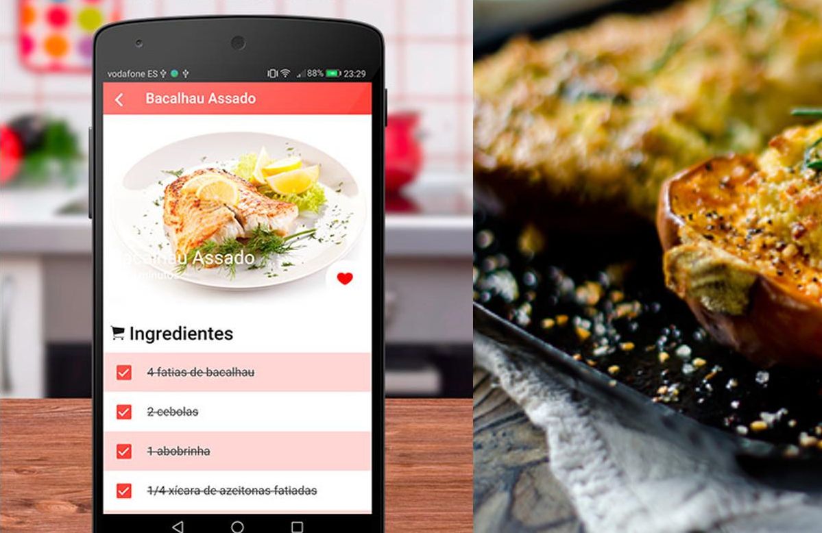 O nome não engana: esta é uma app de receitas para diabéticos