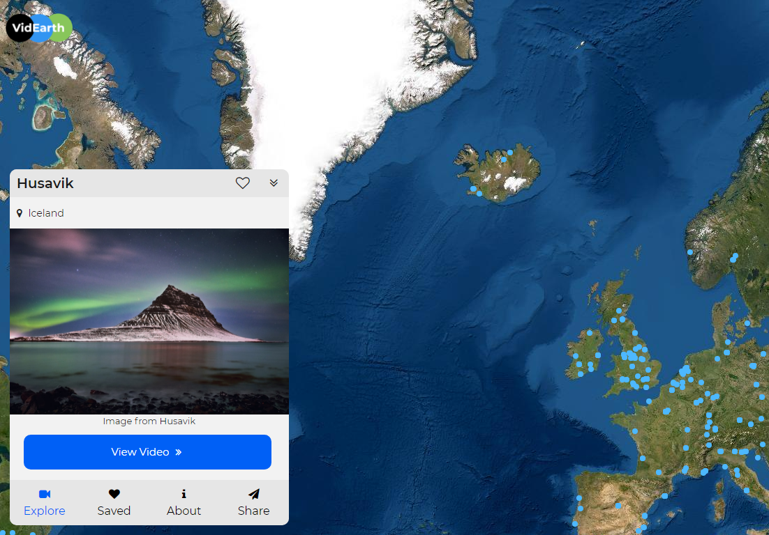 Viaje pelo mundo com a ajuda do VidEarth e descubra as melhores paisagens e aventuras em cada país