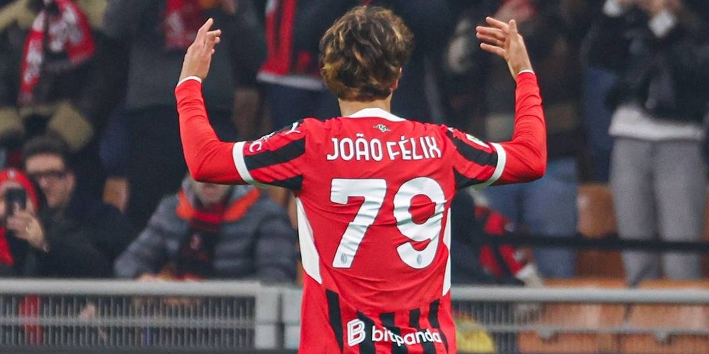 João Félix inscrito pelo Milan na próxima fase da 'Champions'. Dois reforços tiveram de ficar de fora