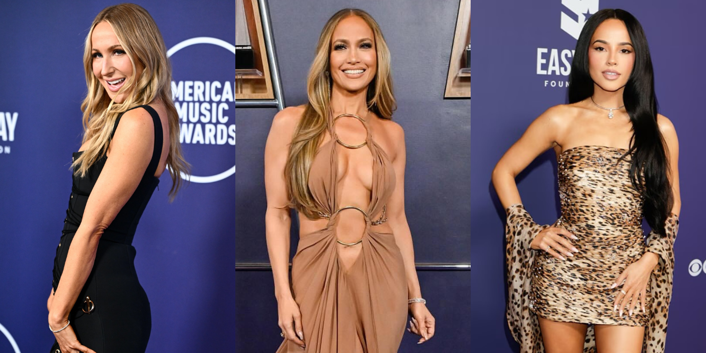 De Jennifer Lopez a Nikki Glaser. Tem de ver estes 16 looks dos famosos nos AMA’s