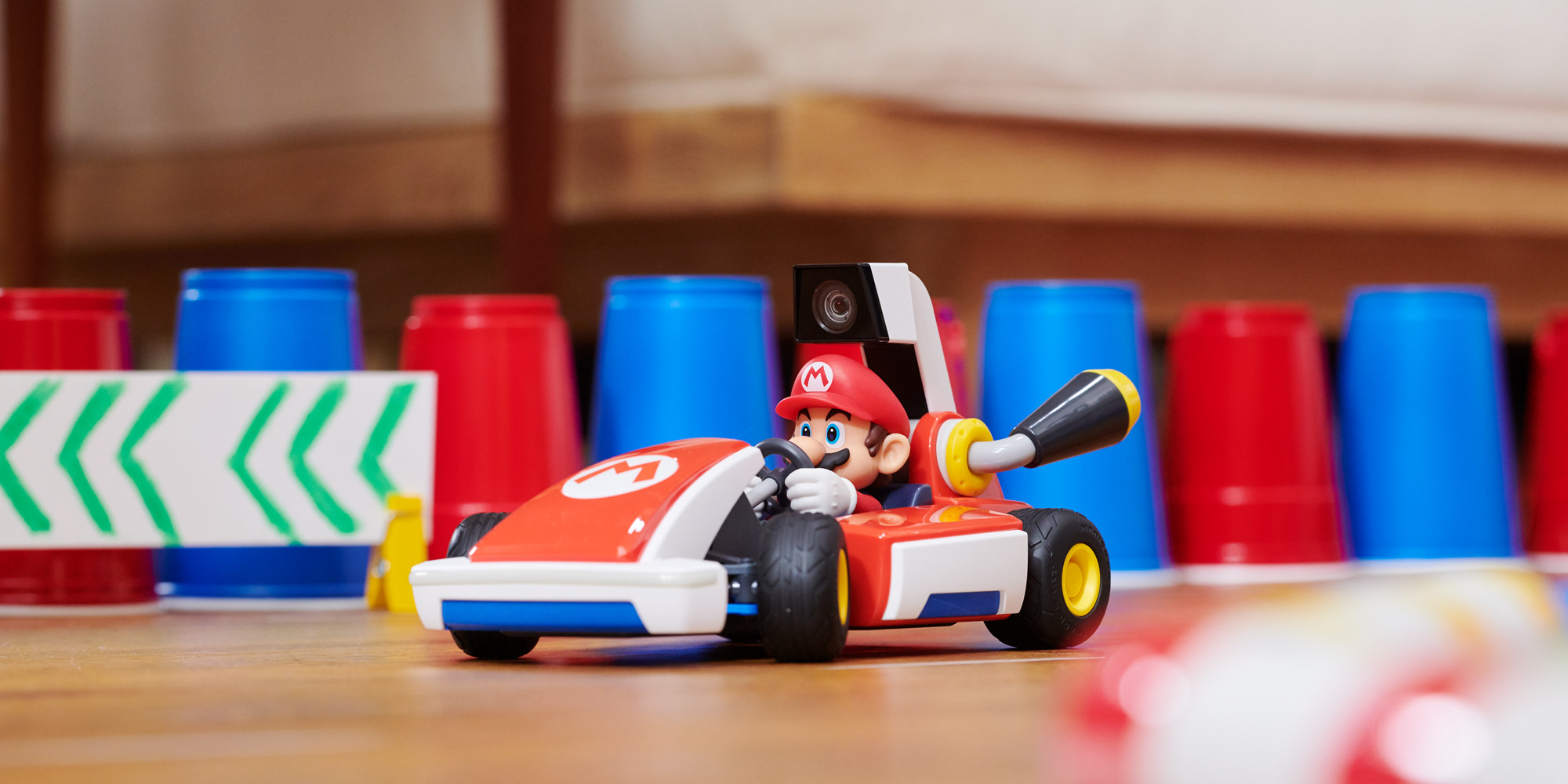 Realidade aumentada: Já pode acelerar na sala de estar em Mario Kart Live: Home Circuit