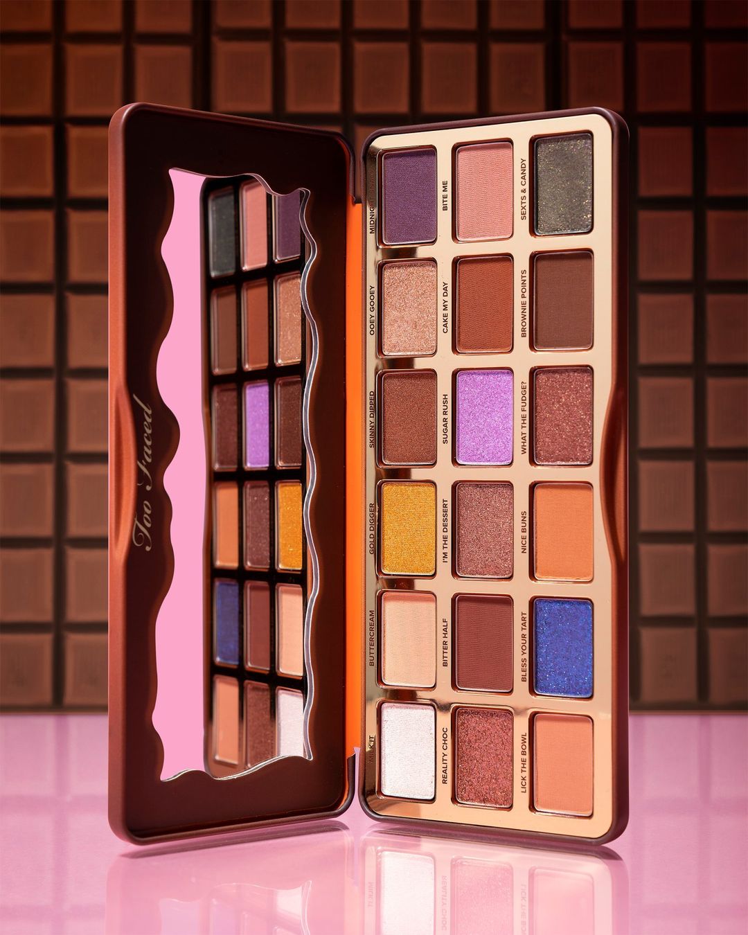Melhor que sexo? Só chocolate. Perceba porquê com a nova paleta de sombras da Too Faced