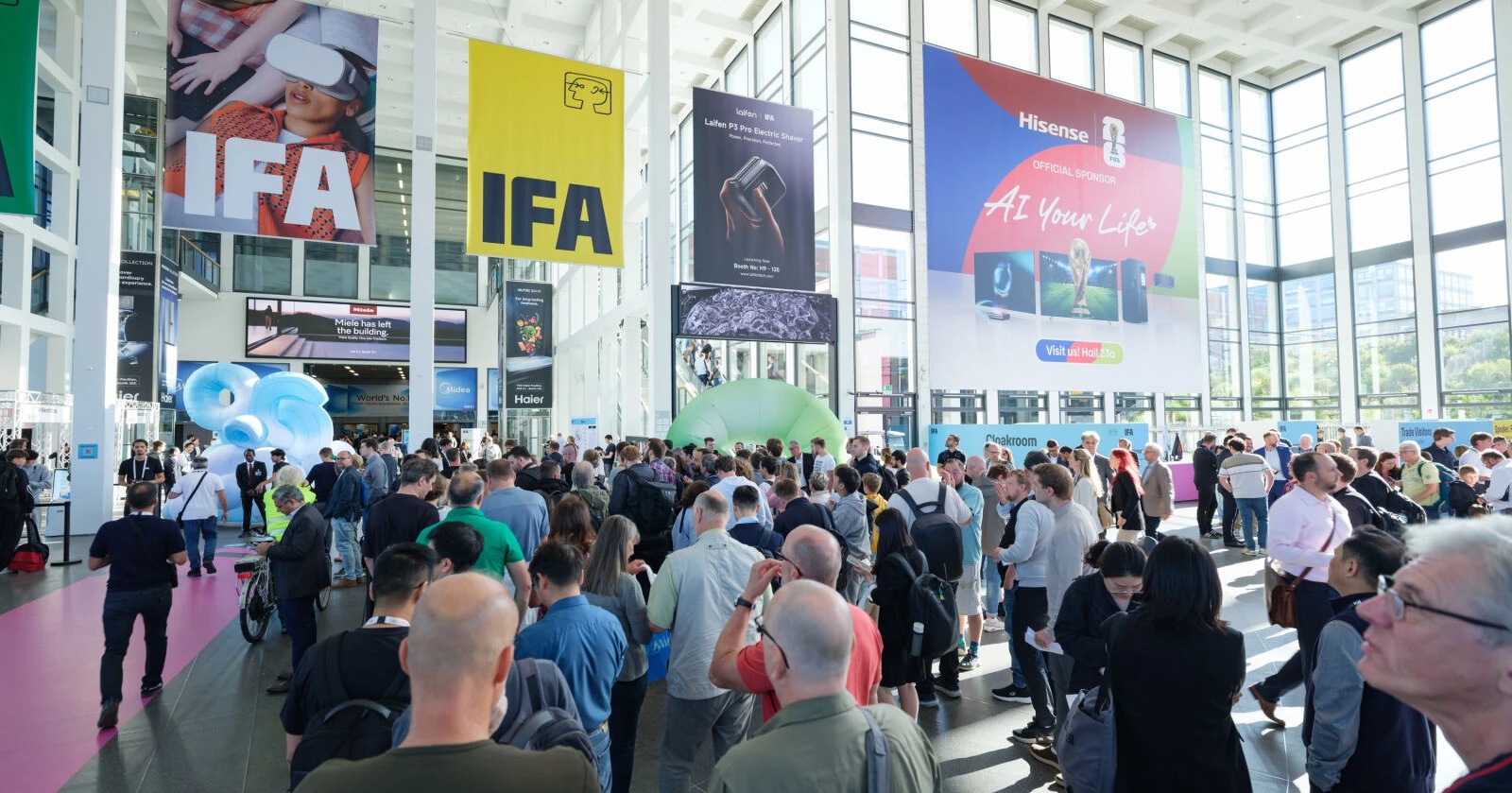 IFA 2025 soma mais de 220 mil visitantes. Data para o próximo ano já está marcada