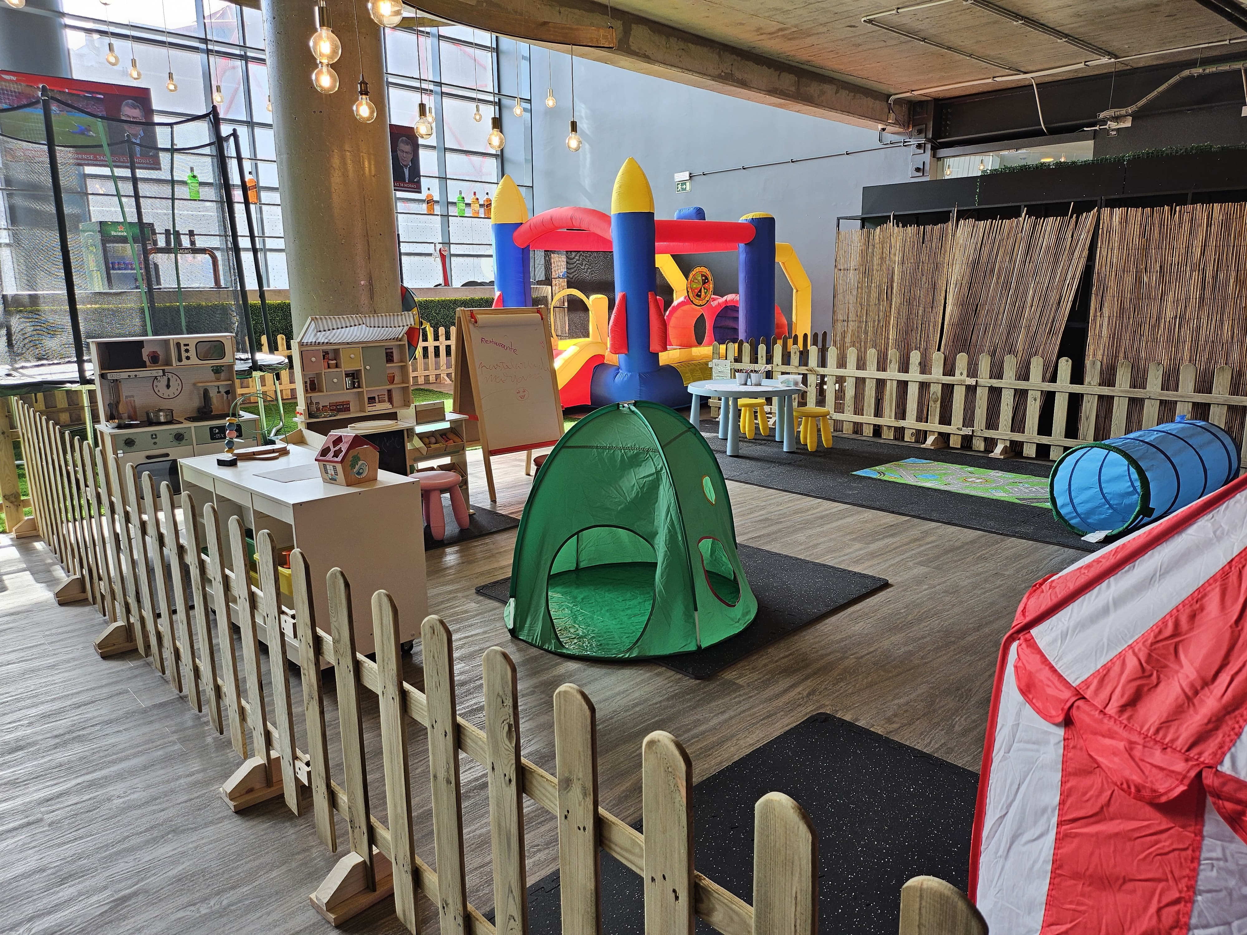 Luz by Chakall. Este restaurante no estádio do Benfica tem agora uma área para entreter os miúdos