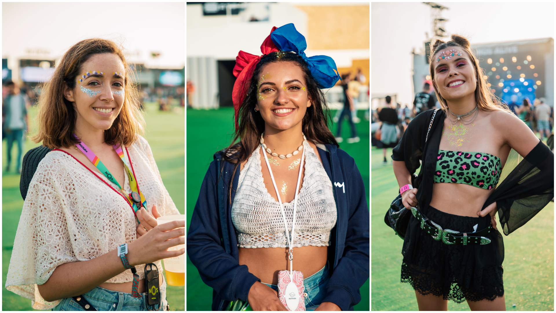 NOS Alive. 20 looks com glitter, a tendência mais usada no 2.º dia do festival