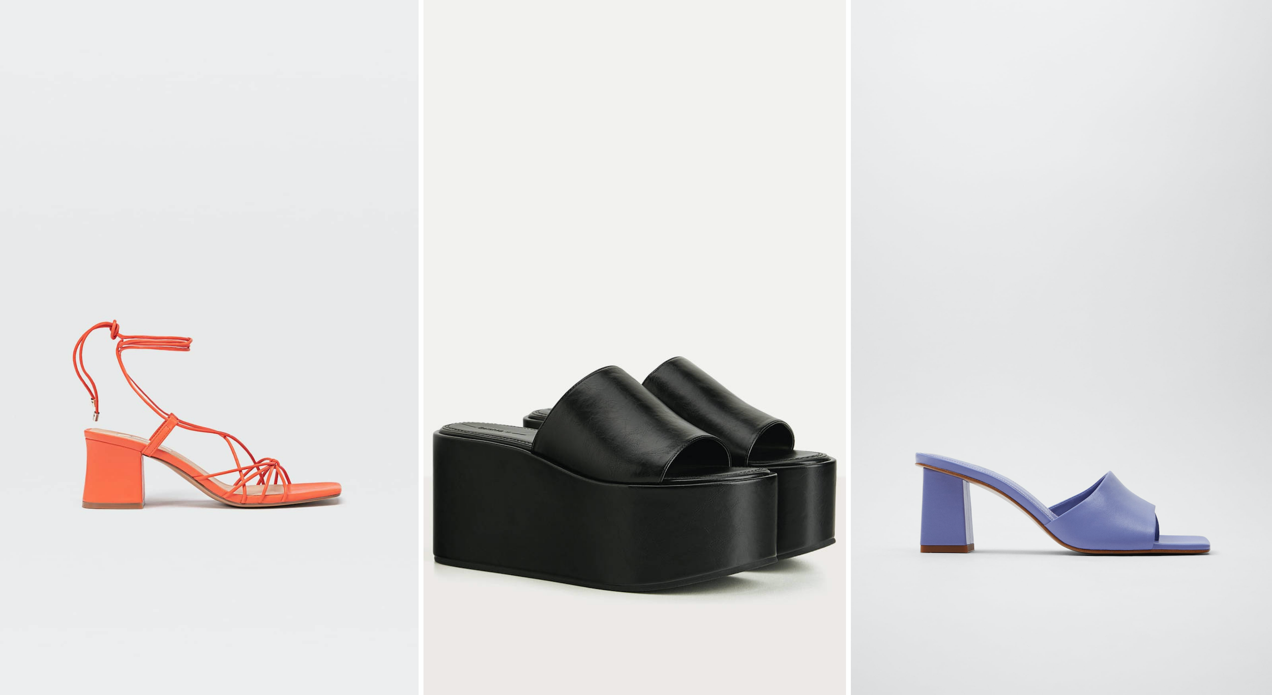 Shopping. As cinco tendências de sandálias que vamos ver no verão — deixamos-lhe 21 sugestões