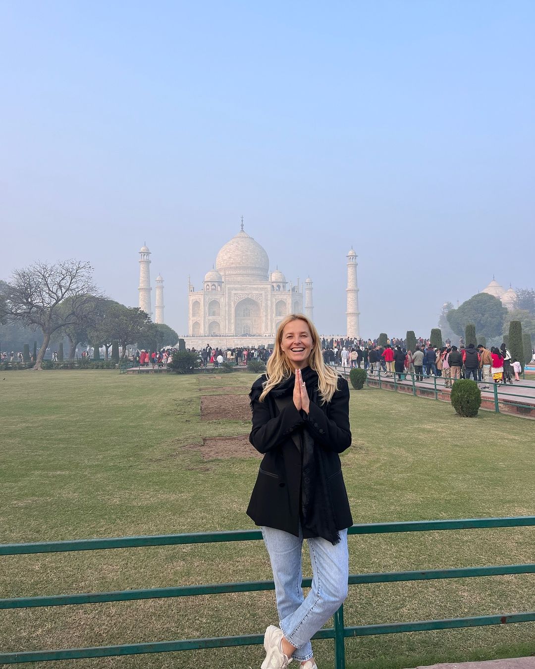 Cristina Ferreira namora na Índia. Saiba quanto custa dormir no hotel luxuoso com vista para o Taj Mahal