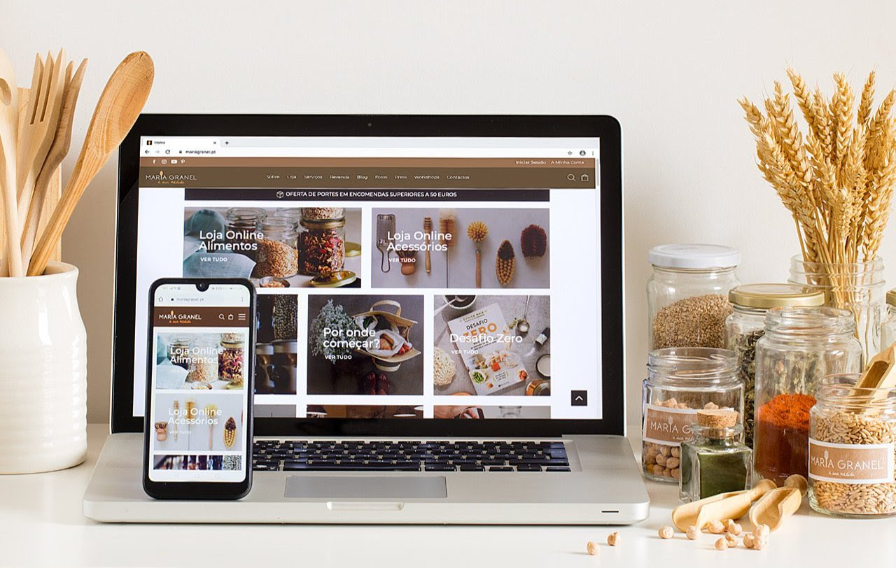 Maria Granel. O paraíso da sustentabilidade lança-se em força no mercado online