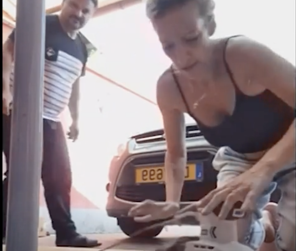 Este homem misterioso apanhado em vídeo feito pela portuguesa desmembrada em França pode ser peça-chave no crime