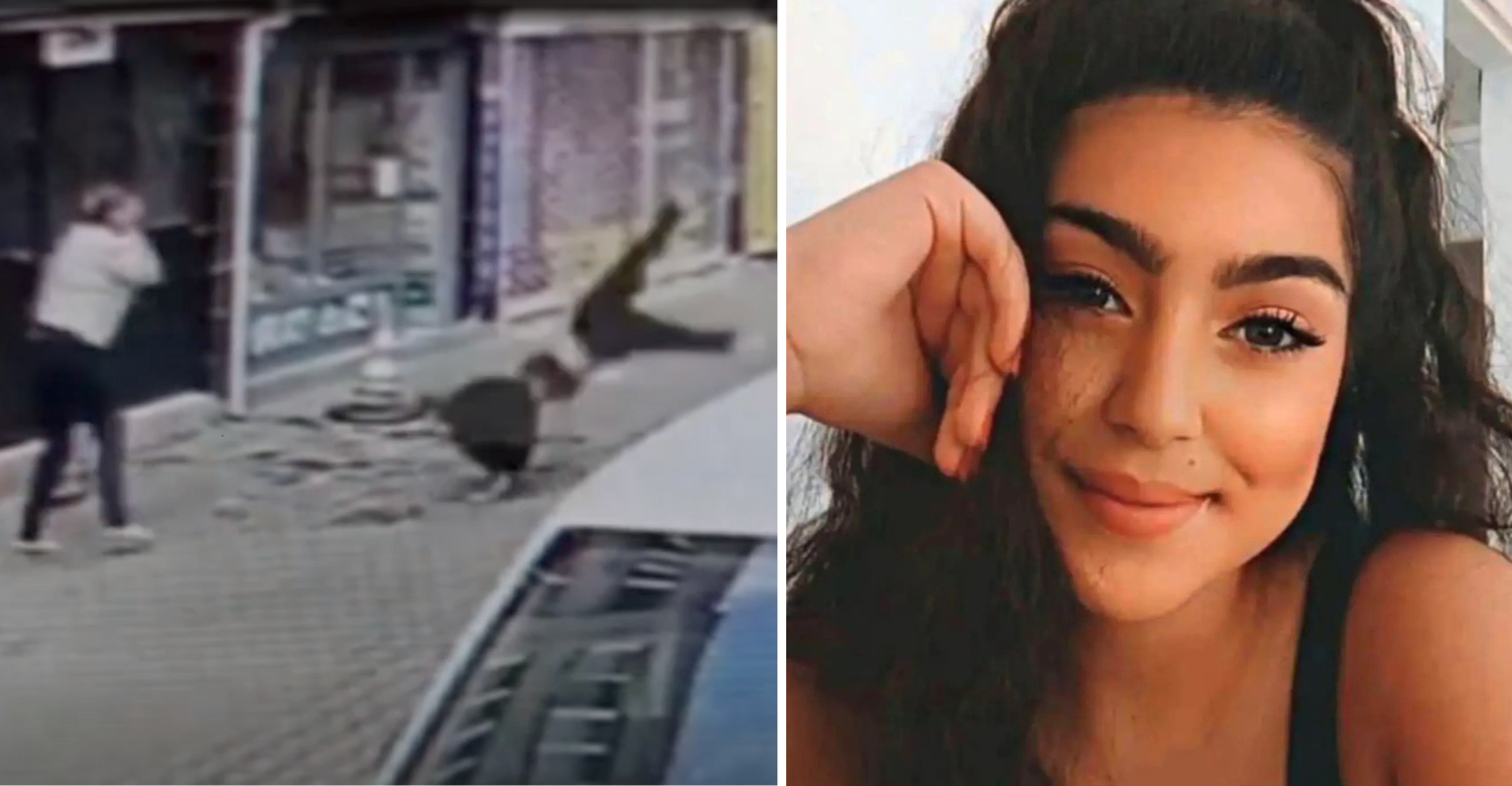 Câmaras captam momento em que miúda de 15 anos cai de um prédio quando tentava apanhar o telemóvel