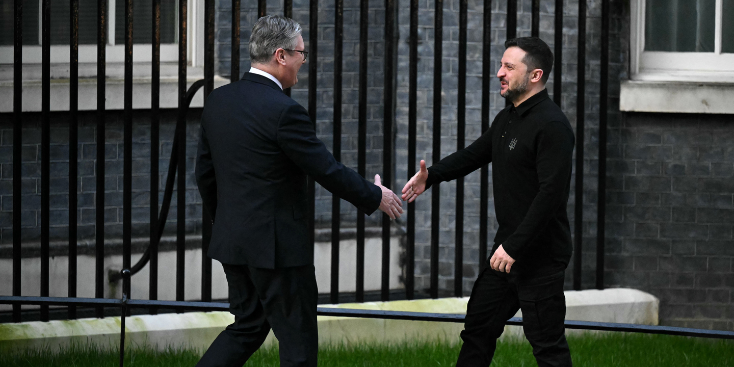 Zelensky já está em Londres para a reunião de líderes europeus