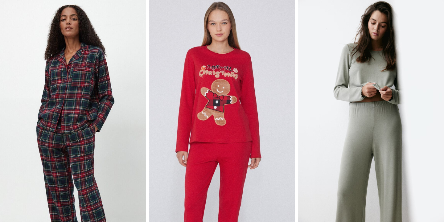 Dos natalícios aos clássicos. 17 pijamas desde 14,99€ para ficar quentinho até em casa