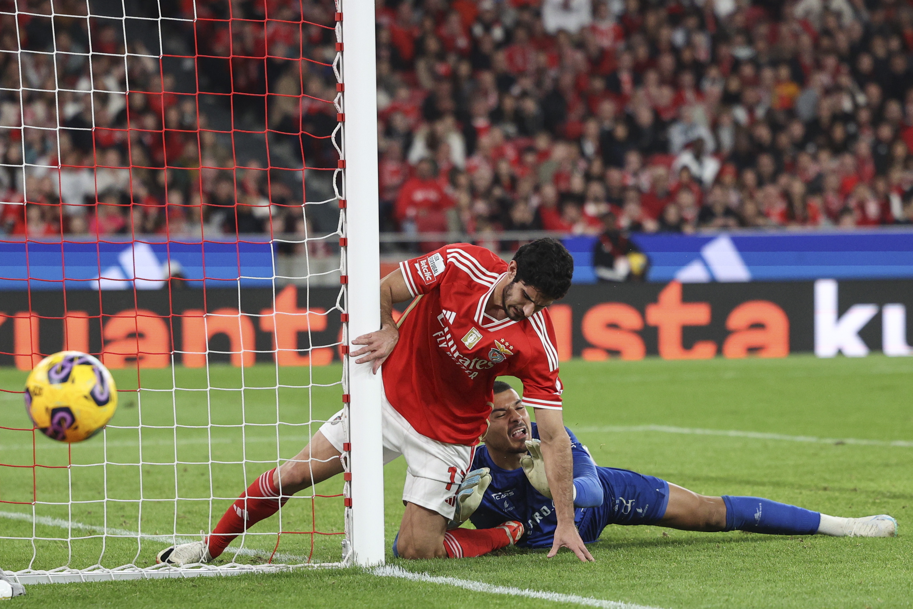 Só com uma asa a águia não voa: Benfica volta a empatar, agora com o  Farense (1-1)