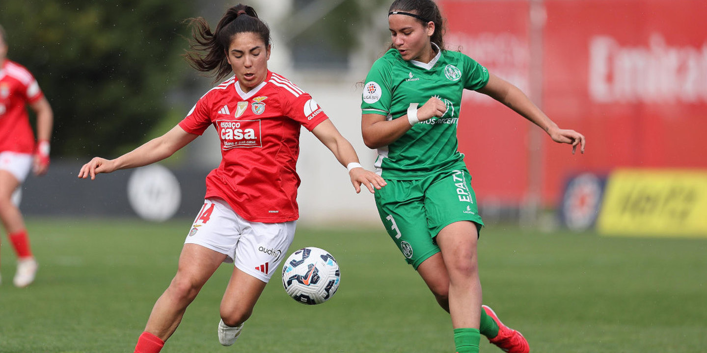 Benfica goleia Vilaverdense e fica a três vitórias do 'penta' na Liga feminina