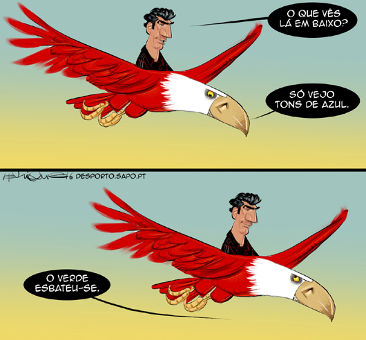 Desfrutando a paisagem