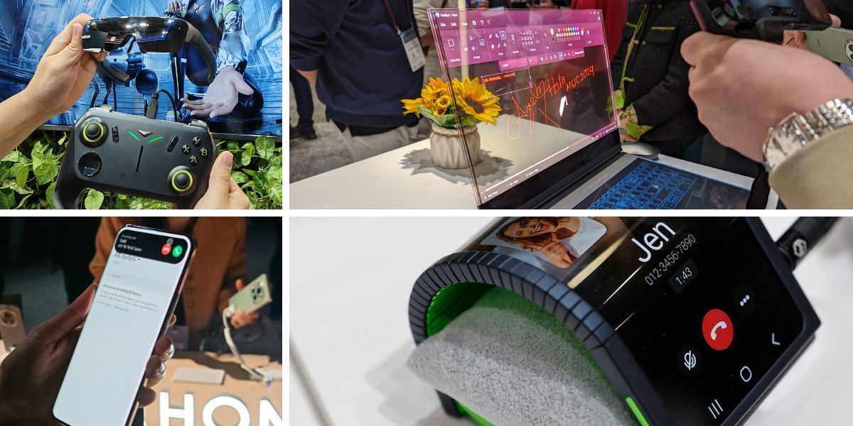 Mais “inteligência” e novos conceitos para ecrãs e wearables. Os melhores gadgets do MWC24