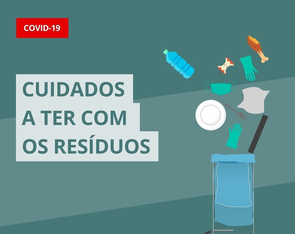 Um infetado deve ter um saco do lixo individual — saiba que outros cuidados deve ter com os resíduos