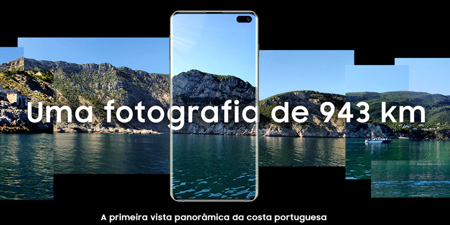 Samsung tirou fotografia panorâmica de toda a Costa Portuguesa